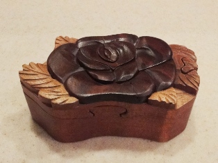 Rose Puzzle Box